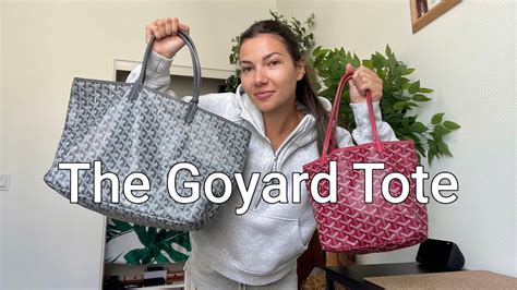 different sizes of goyard|Goyard tote bag size comparison.